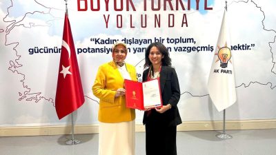 Aydın AK Parti İl Kadın Kolları Başkanlığı’na Şahika Edremit atandı.