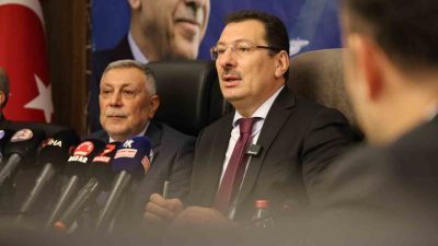 Türkiye Yüzyılı Buluşmaları kapsamında Elazığ’da düzenlenen toplantıda konuşan AK Parti