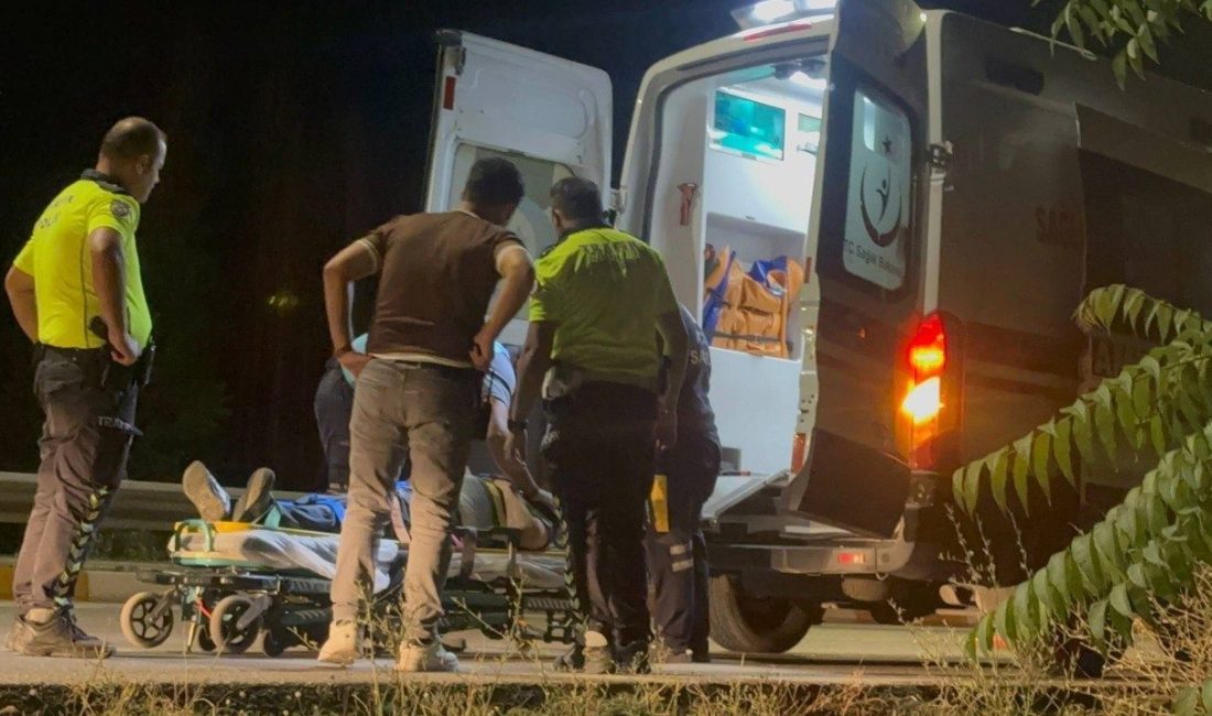 Erzincan’da yasal sınırın üzerinde alkollü çıkan sürücünün kullandığı otomobil, yoldan