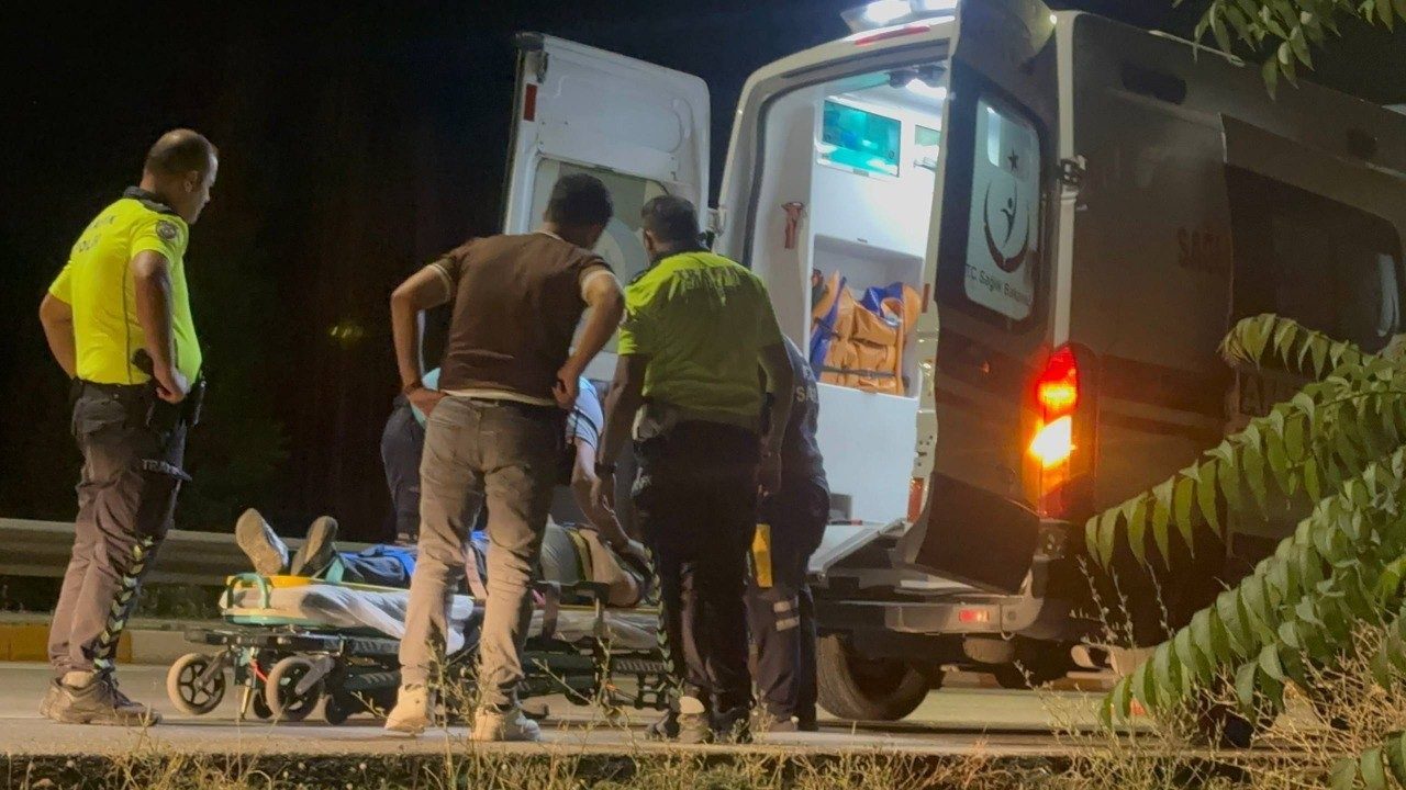 Erzincan’da yasal sınırın üzerinde alkollü çıkan sürücünün kullandığı otomobil, yoldan