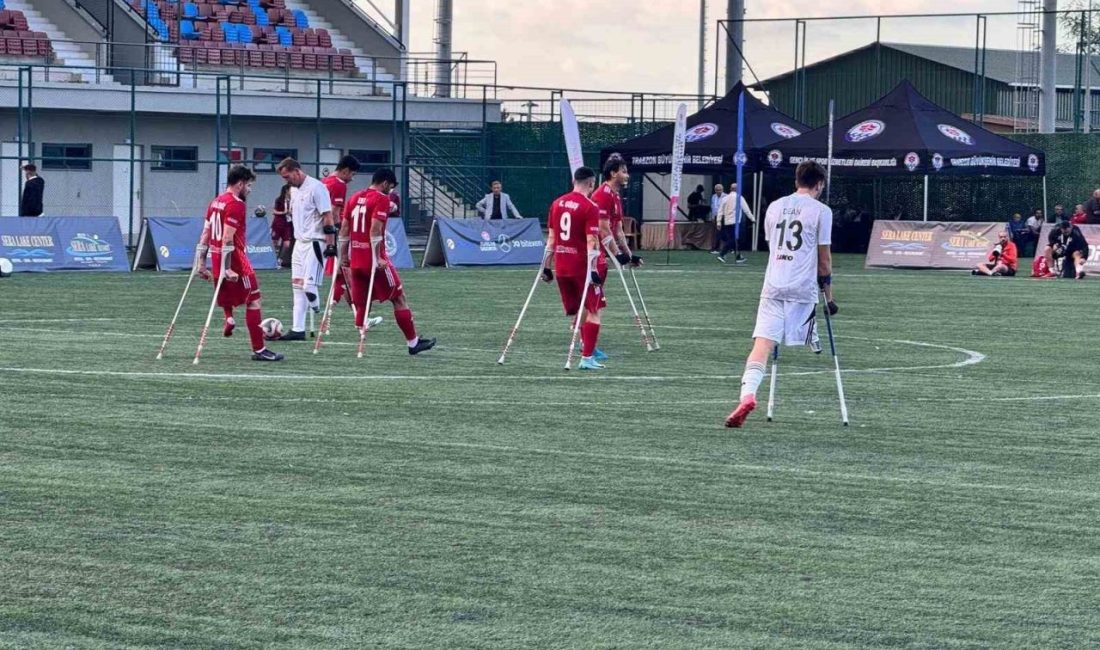 Ampute Futbol Milli Takımı, EAFF Uluslar Ligi’nde üçüncü maçında İngiltere’yi