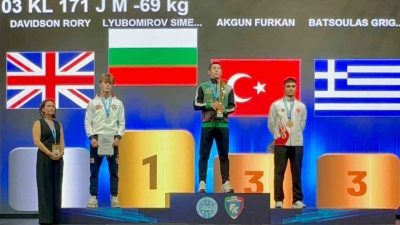 12-21 Eylül 2025 İtalyanın Jesolo şehrinde düzenlenen Gençler Avrupa Kick