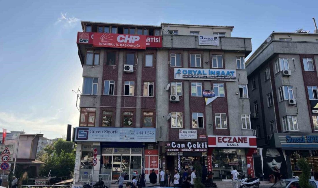 CHP Genel Merkezi tarafından İstanbul İl Başkanlığı binasının Bahçelievler’e taşınma