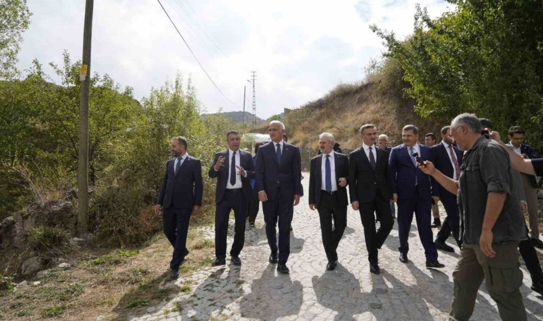 Kültür ve Turizm Bakanı Mehmet Nuri Ersoy, Satala Antik Kenti’nin