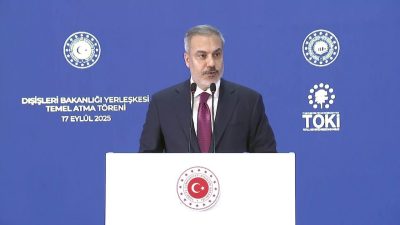 Dışişleri Bakanı Hakan Fidan, Dışişleri Bakanlığı’nın yeni yerleşkesinin stratejik öneme