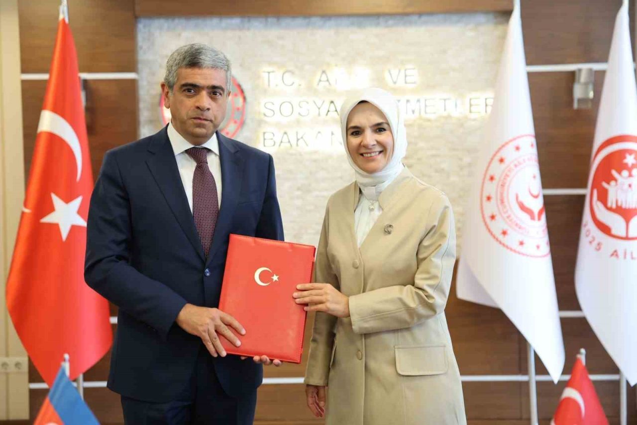 Aile ve Sosyal Hizmetler Bakanı Mahinur Özdemir Göktaş, Azerbaycan Çalışma