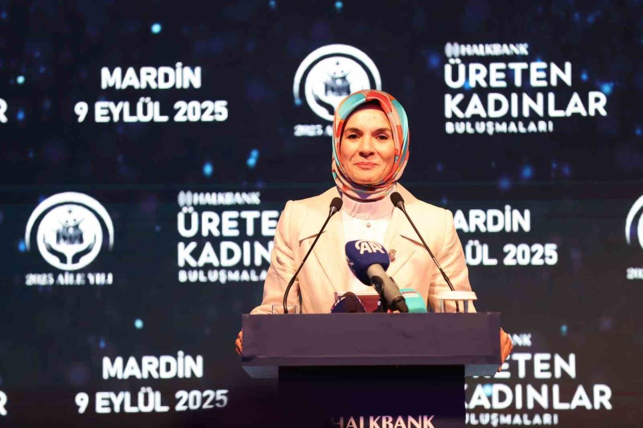 Aile ve Sosyal Hizmetler Bakanı Mahinur Özdemir Göktaş, Mardin’de Halkbank