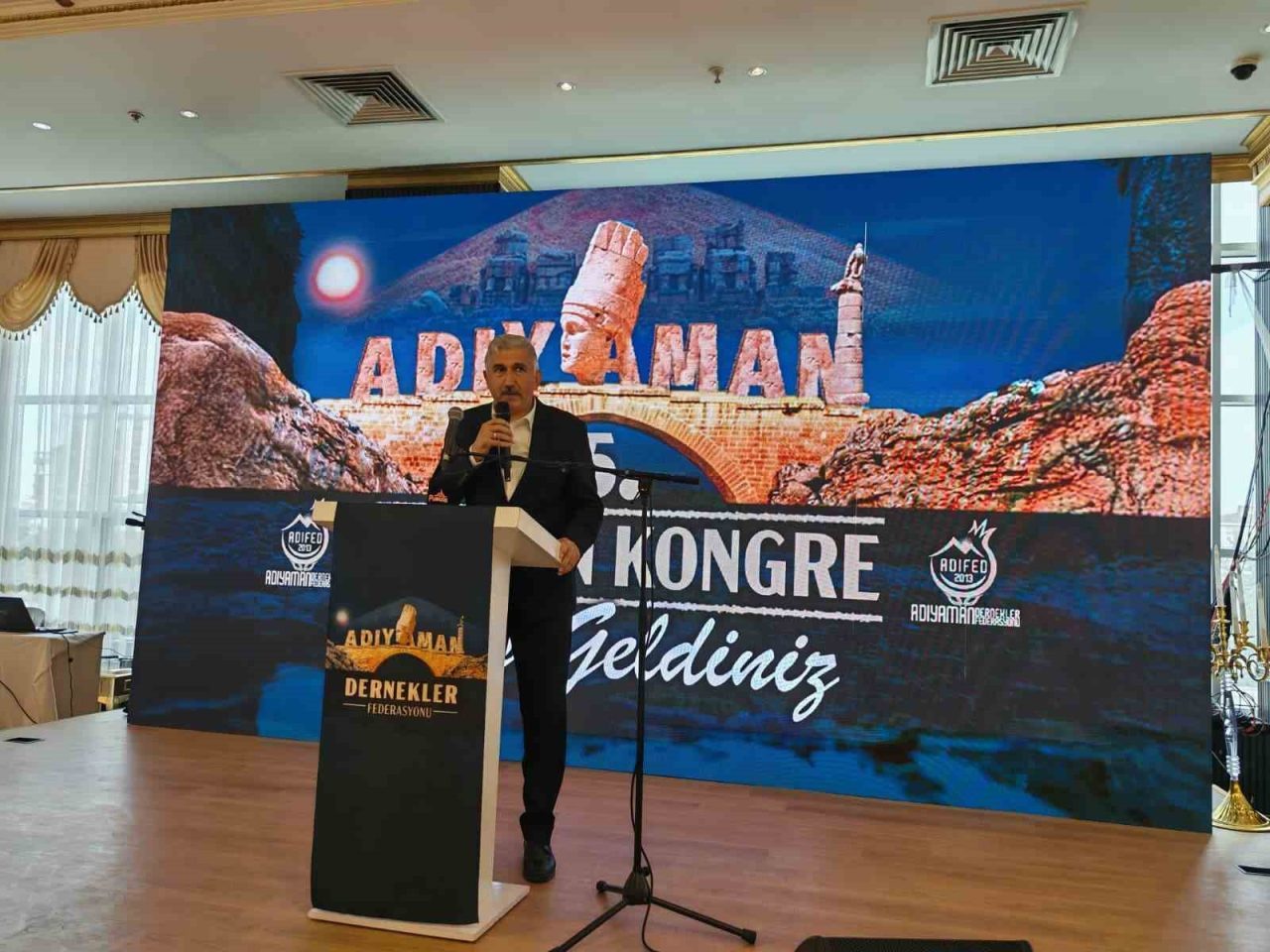 Kahta Belediye Başkanı Mehmet Can Hallaç, Adıyaman Dernekler Federasyonu’nun 5.