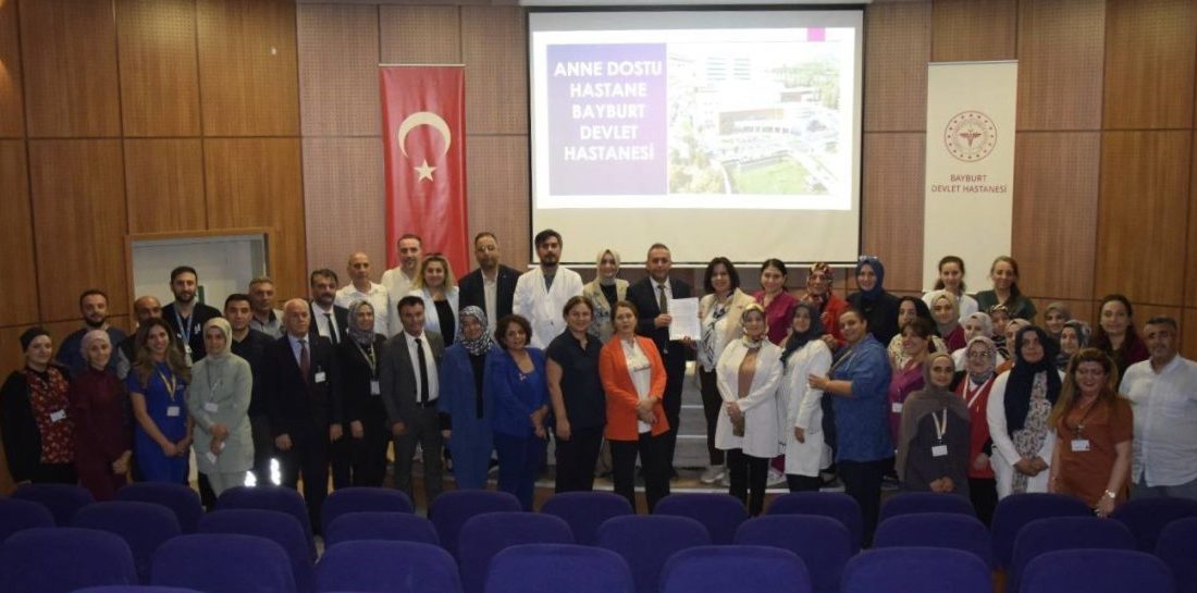 Sağlık Bakanlığı tarafından yürütülen ’Anne Dostu Hastane’ programı kapsamında yapılan
