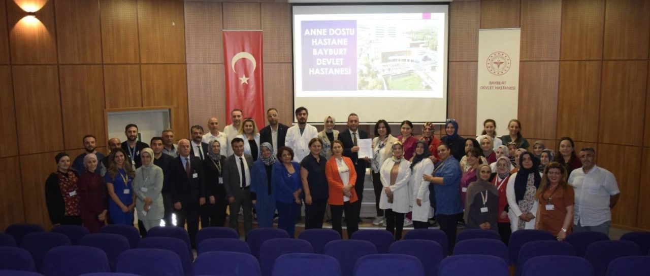 Sağlık Bakanlığı tarafından yürütülen ’Anne Dostu Hastane’ programı kapsamında yapılan