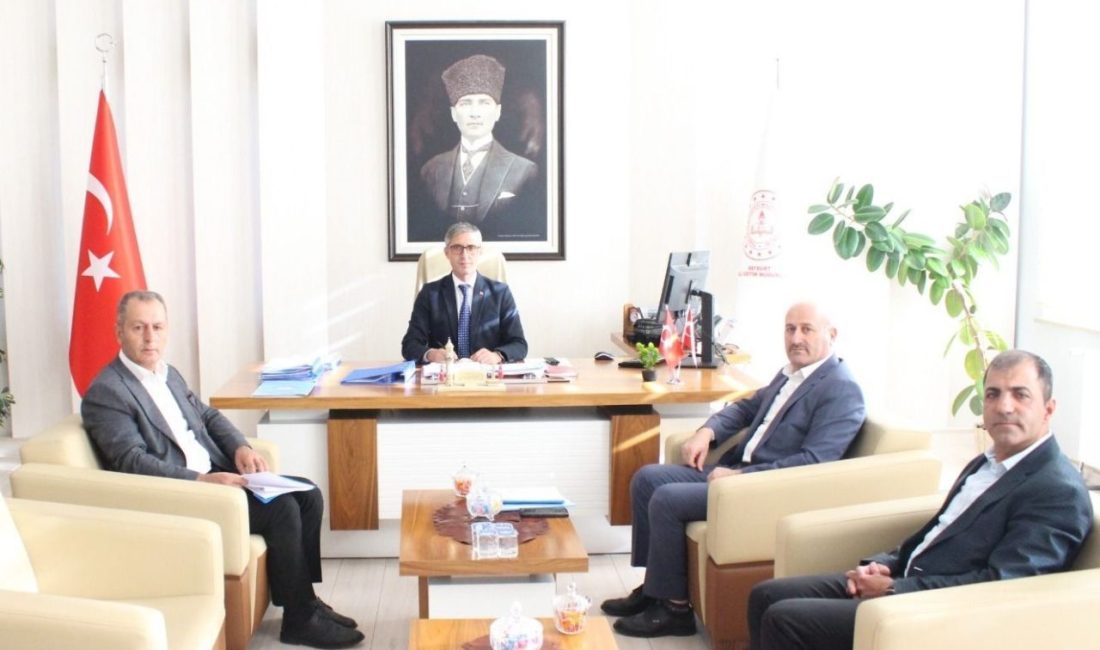 Bayburt İl Milli Eğitim Müdürü Ömer Faruk Kahraman başkanlığında, başarı