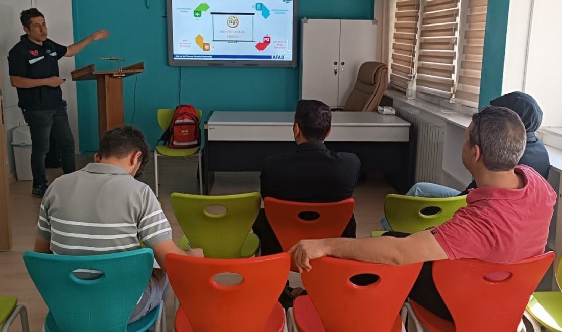 Bayburt Bilim ve Sanat Merkezi (BİLSEM) personeline, Bayburt İl Afet