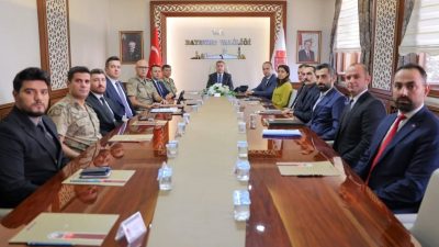 Bayburt Valisi Mustafa Eldivan başkanlığında ‘Genişletilmiş İl Güvenlik ve Asayiş