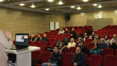 Bayburt’ta bağımlılıkla mücadele kapsamında, Bayburt İl Sağlık Müdürlüğü personellerine madde