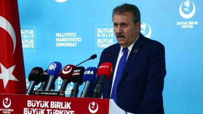 Büyük Birlik Partisi (BBP) Genel Başkanı Mustafa Destici, “Tüm İslam