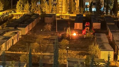 Adıyaman’da, daha önceden konteyner kent olarak kullanılan ve uzun bir