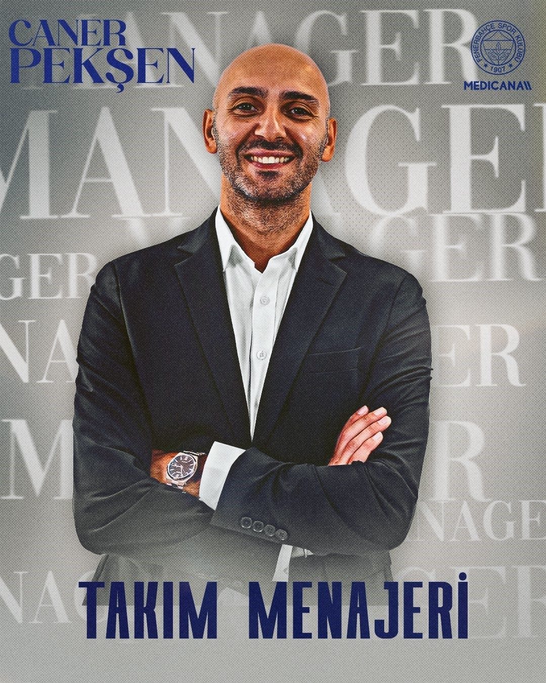 Fenerbahçe Erkek Voleybol Takımı menajerliğine, daha önce takımda iki farklı