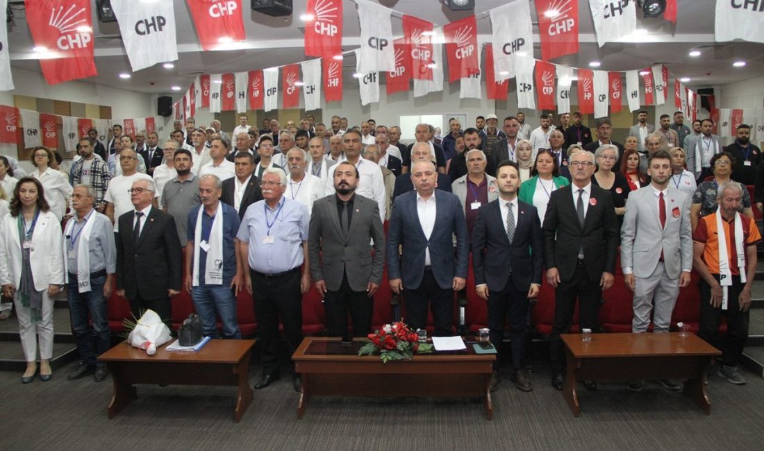 Cumhuriyet Halk Partisi (CHP) Kula İlçe Başkanlığı’nın 39. Olağan Kongresi’nde