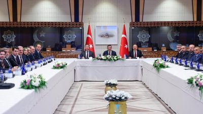 Cumhurbaşkanlığı Külliyesi’nde ‘Kamuda Etkin Yönetim ve Denetim’ konulu koordinasyon toplantısı