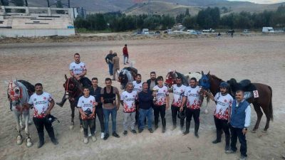 Bayburt’ta 7 takımın katılımıyla gerçekleştirilen ’2025 yılı Atlı Cirit İl