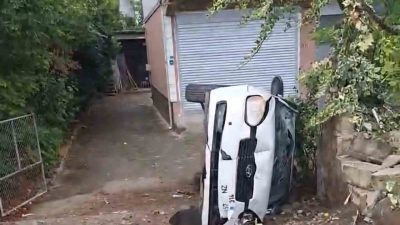 Zonguldak’ın Devrek ilçesine bağlı Çaydeğirmeni Beldesinde meydana gelen trafik kazasında