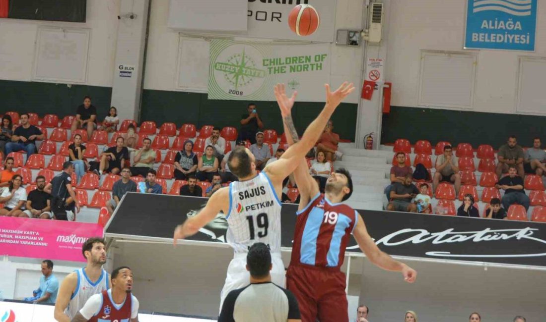Türkiye Sigorta Basketbol Süper Ligi’nde mücadele eden Aliağa Petkimspor ile