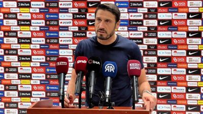 Ümit Milli Takım Teknik Direktörü Egemen Korkmaz, Hırvatistan karşısında eksiklere