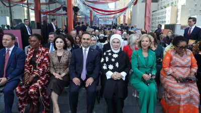 Kuzeydoğu Anadolu’nun kadim el sanatı ehram dokuması, New York Türkevi’nde