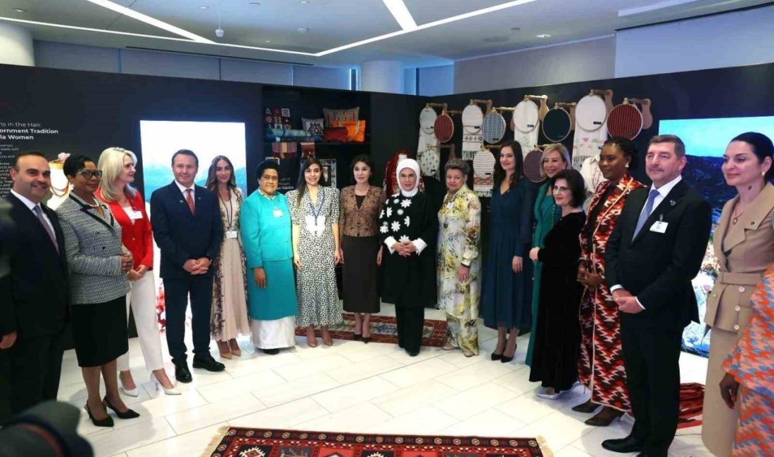 Kuzeydoğu Anadolu’nun kadim el sanatı ehram dokuması, New York Türkevi’nde