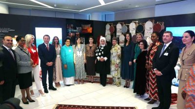 Kuzeydoğu Anadolu’nun kadim el sanatı ehram dokuması, New York Türkevi’nde