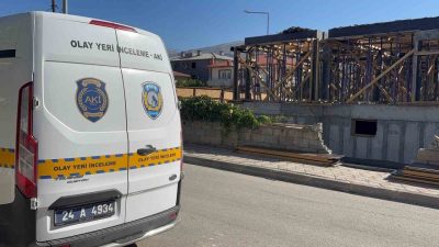 Erzincan’da apartman inşaatından düşen işçi ağır yaralandı. İşçinin hayati tehlikesinin