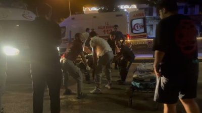 Erzincan’da motosikletin yolun karşısına geçmeye çalışan yayaya çarpması sonucu meydana