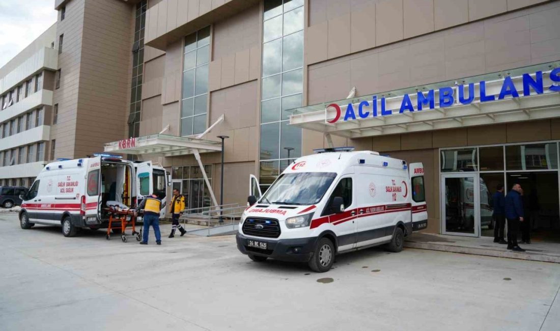 Erzincan’da şarampole uçan otomobildeki 2 kişi yaralandı. Kaza, bugün öğle