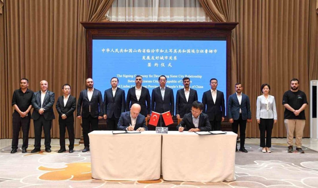 Erzurum, Çin’in tarihi ve kültürel zenginlikleri ile bilinen Linfen kenti