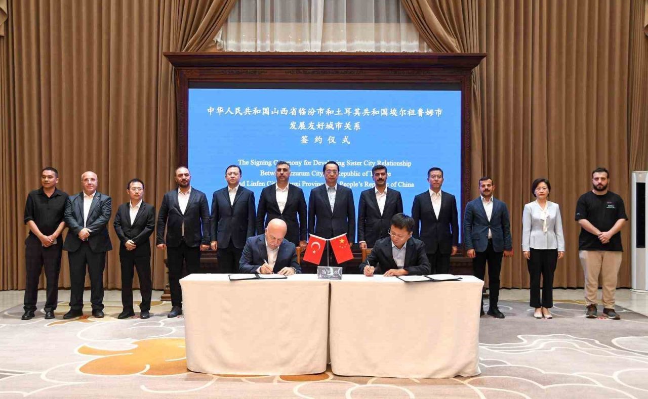 Erzurum, Çin’in tarihi ve kültürel zenginlikleri ile bilinen Linfen kenti