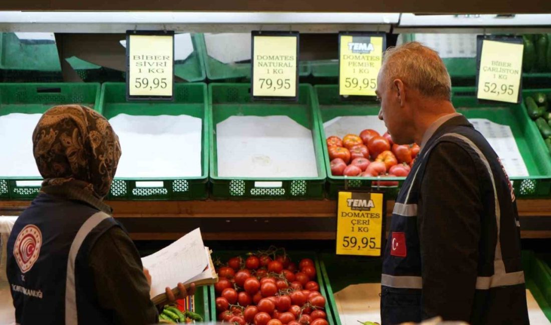 Ticaret Bakanlığı’nın talimatıyla Türkiye genelinde ekipler tarafından denetimler yapıldı. Erzurum’da