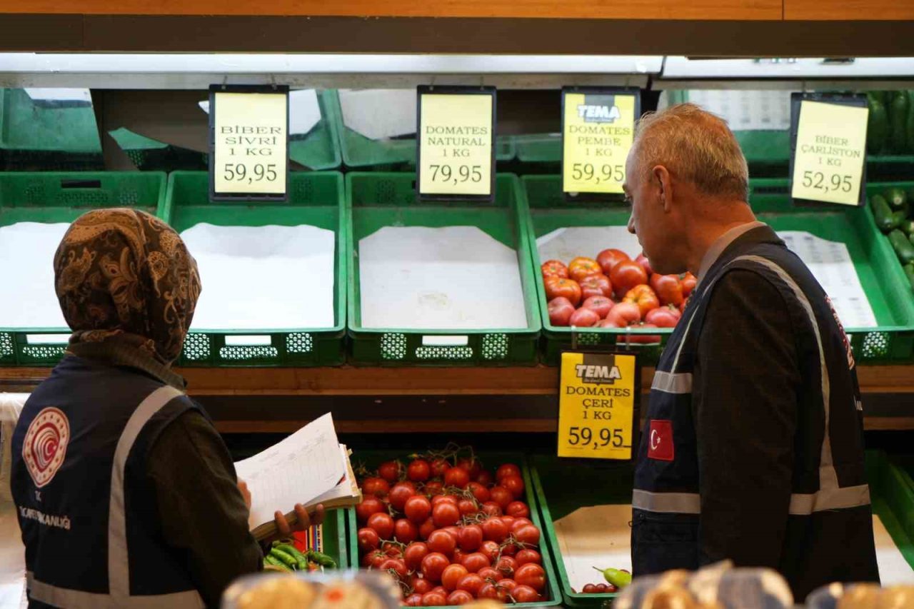 Ticaret Bakanlığı’nın talimatıyla Türkiye genelinde ekipler tarafından denetimler yapıldı. Erzurum’da
