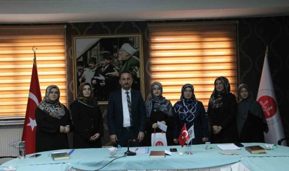 Erzurum’da Kur’an kurslarında hafızlık eğitimi alan öğrenciler arasında “2025 Yılı