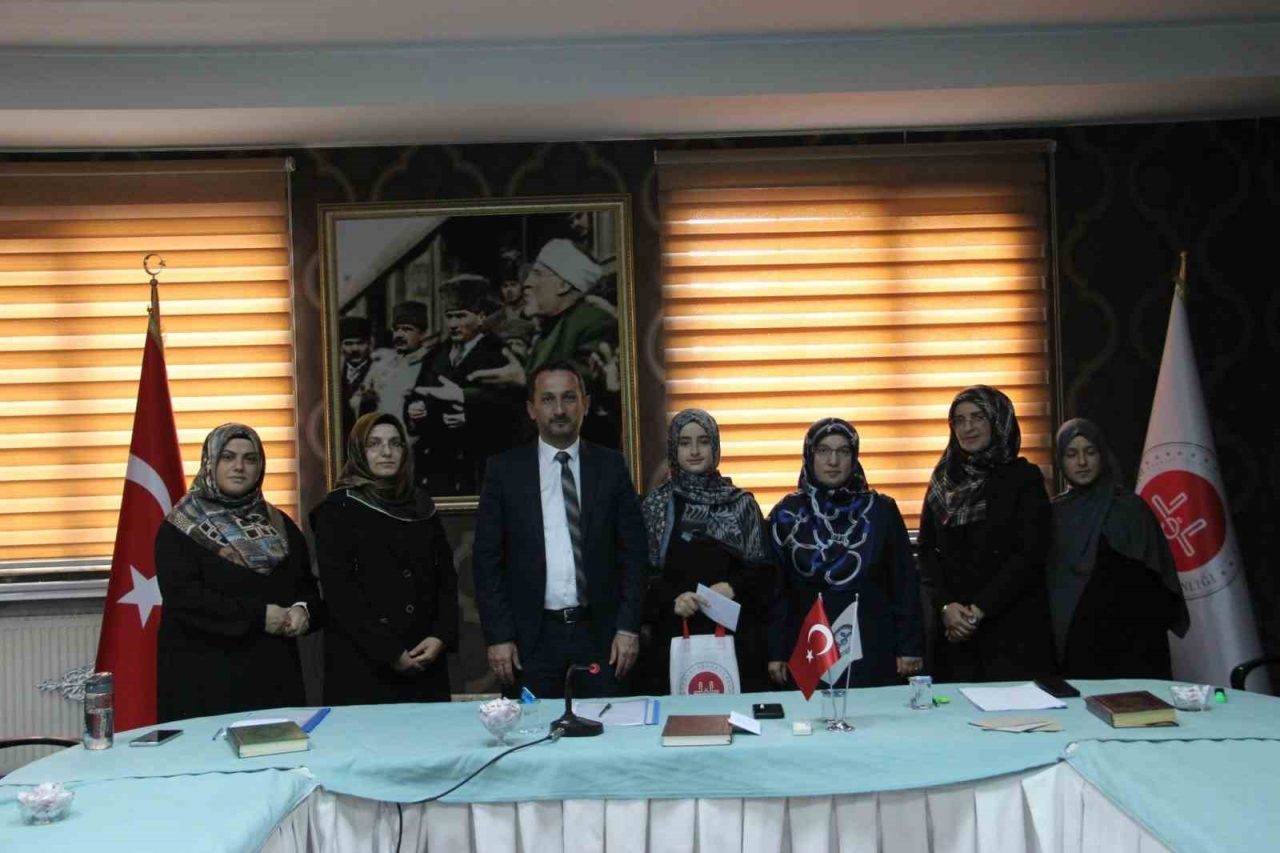 Erzurum’da Kur’an kurslarında hafızlık eğitimi alan öğrenciler arasında “2025 Yılı