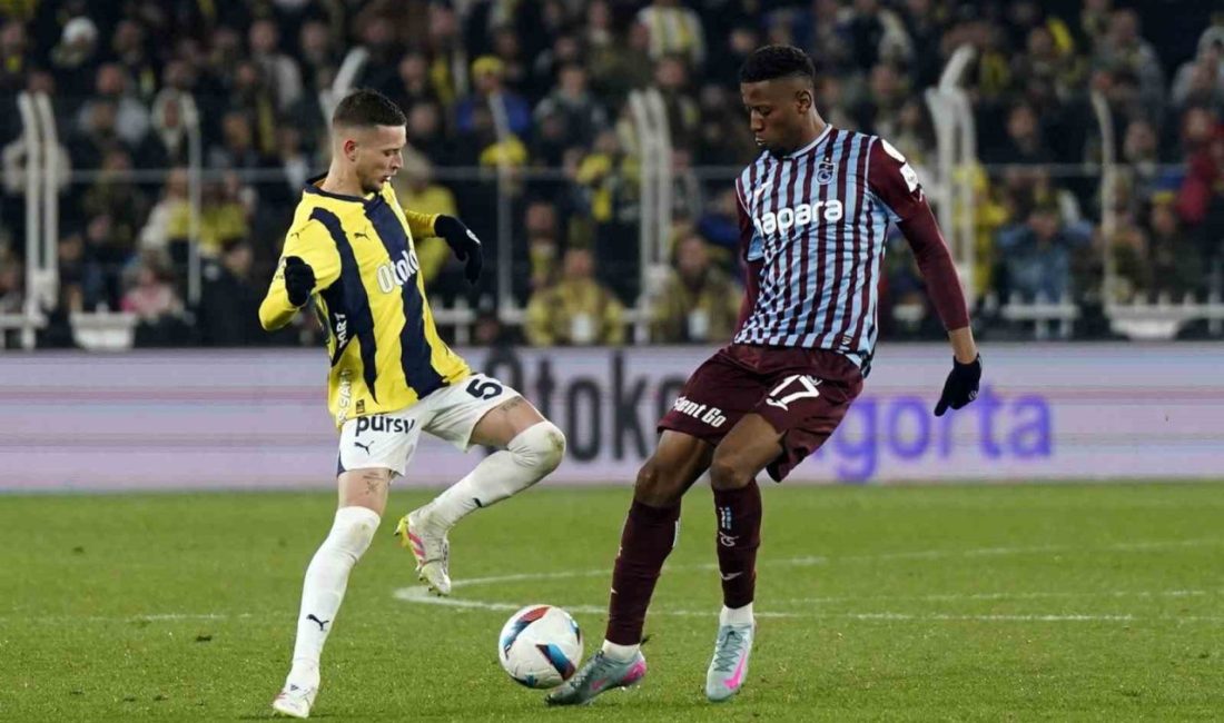 Fenerbahçe ile Trabzonspor, Trendyol Süper Lig’in 5. haftasında yarın oynayacakları