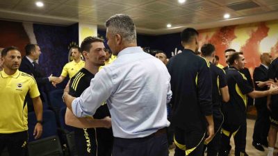 Fenerbahçe Kulübü Başkanı Sadettin Saran, Samandıra Can Bartu Tesisleri’nde teknik