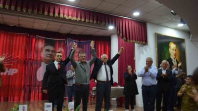 Manisa’nın Gördes ilçesinde Cumhuriyet Halk Partisi’nin (CHP) 39’uncu Olağan İlçe