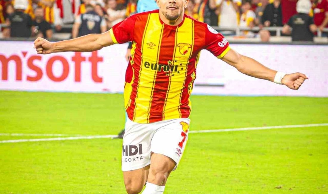 Göztepe’nin Beşiktaş ile oynadığı lig maçında oyuna sonradan girerek sadece