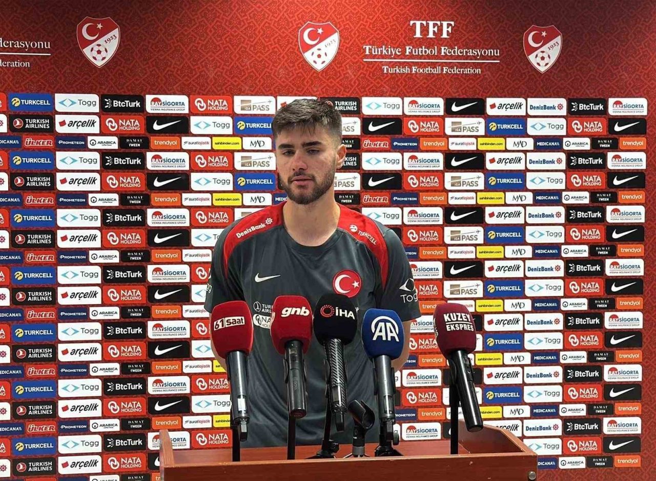 Ümit Milli Takım’ın savunma oyuncusu Hamza Güreler, Trabzon’a kazanmaya geldiklerini