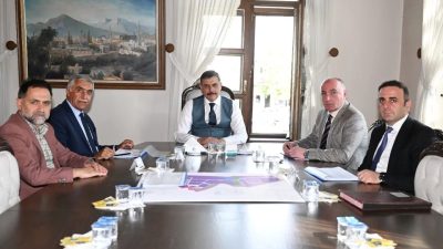 Erzurum 2. OSB yönetimi Vali Mustafa Çiftçi başkanlığında toplandı. Vali