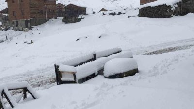 Rize’nin Çamlıhemşin ilçesine bağlı Kaçkar Dağları’ndaki Koçdüzü Yaylası’nda Eylü ayı