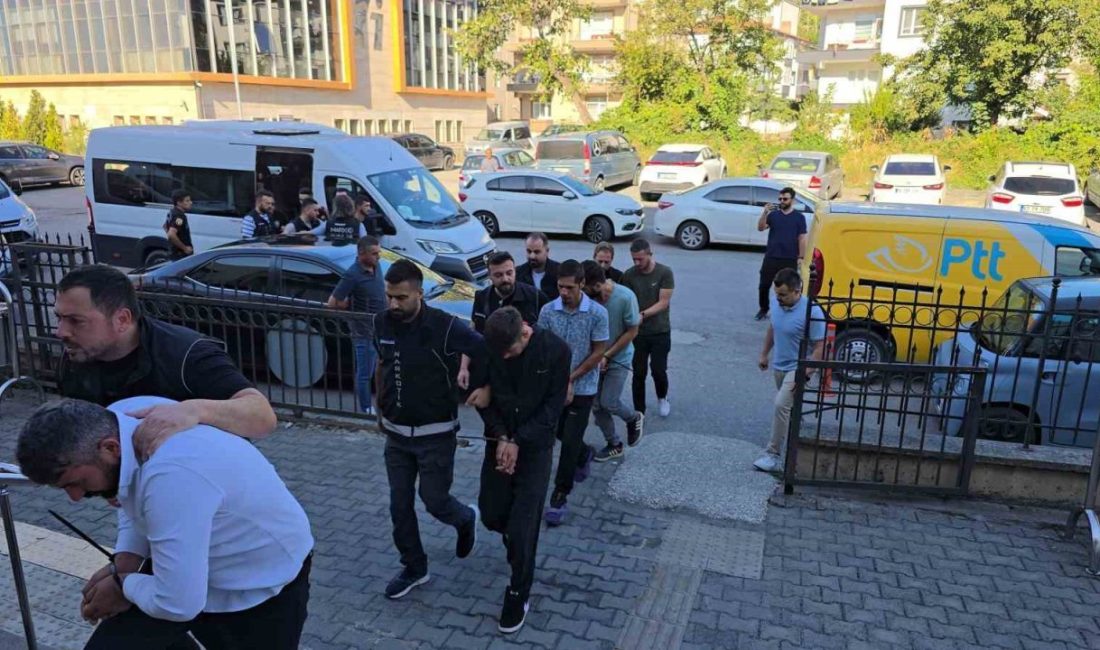 Zonguldak İl Emniyet Müdürlüğü Narkotik Şube ekiplerince Ereğli ilçesinde düzenlenen