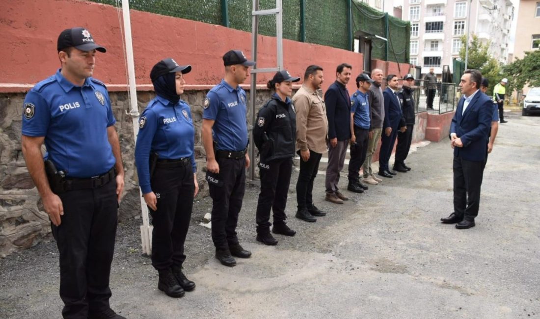 Kars İl Emniyet Müdürü Murat Abdullah Tombul ilk ziyaretini Kağızman’a