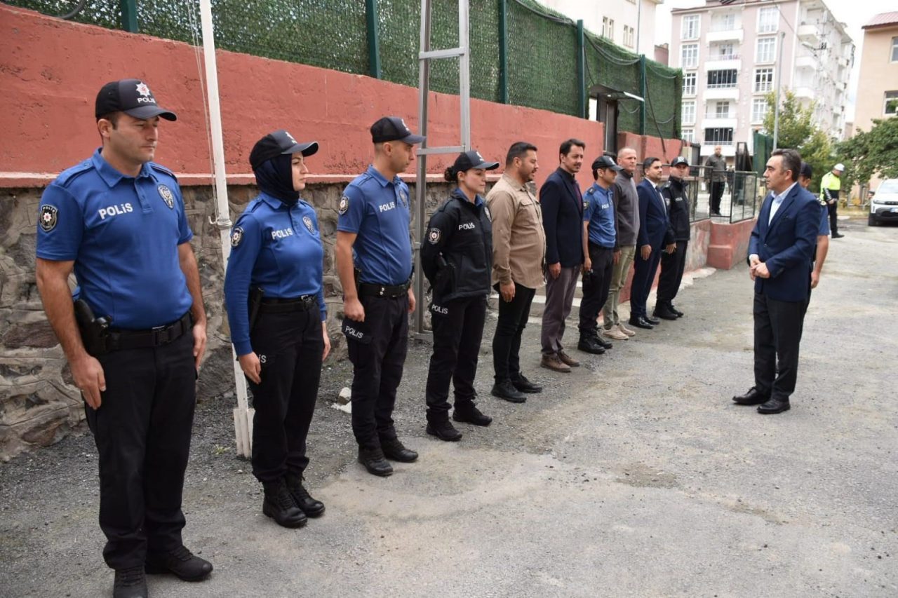 Kars İl Emniyet Müdürü Murat Abdullah Tombul ilk ziyaretini Kağızman’a