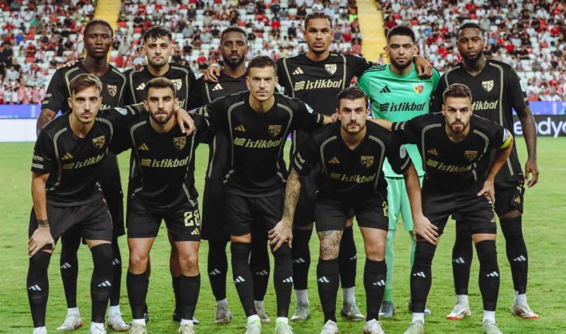 Kayserispor ile Beşiktaş arasında oynanacak erteleme maçında sarı kırmızılı takımdan